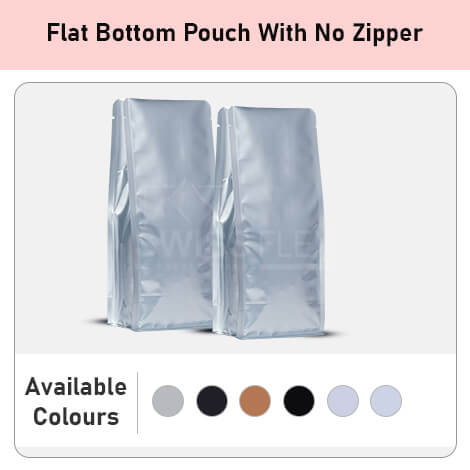 Flat Bottom Pouch No Zipper Flat Bottom Pouch No Zipper