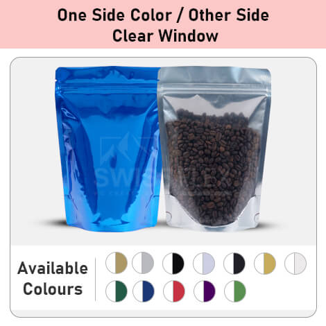 Foil Clear Stand Up Pouches
