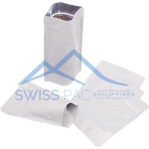Stand Up Pouch with Zipper & Valve for Coffee Packaging