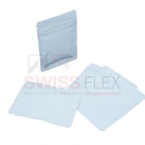 Three Side Seal Pouches With Zipper