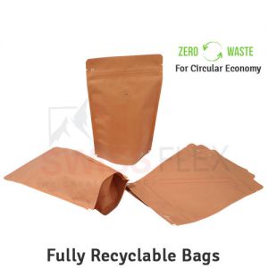 Kraft Look Recyclable bags 