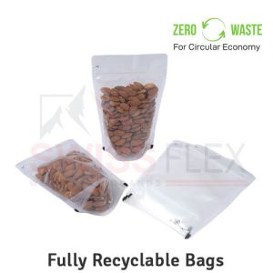Recyclable Stand Up Pouches Regular Size