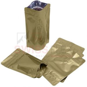 matt gold pouches