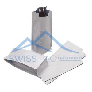 Flat Bottom Pouches No Zipper With Valve