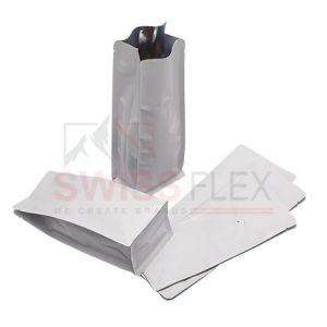 Flat Bottom Pouches No Zipper With Valve