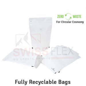 Recyclable Stand Up Pouches With Valve Regular Size