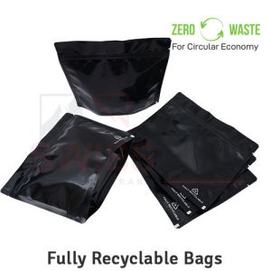 Recyclable Stand Up Pouches Wider Width Size