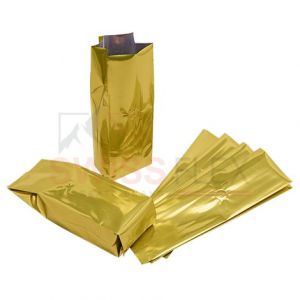 Side Gusset Bags No Zipper With Valve
