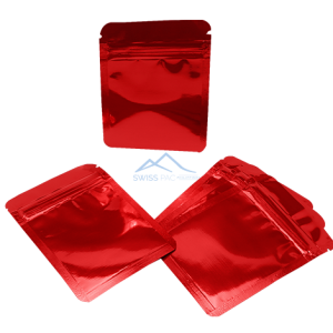 Three Side Seal Pouches With Zipper